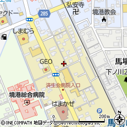 鳥取県境港市蓮池町54-9周辺の地図