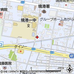 鳥取県境港市上道町2048周辺の地図