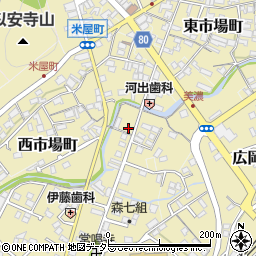 岐阜県美濃市2725周辺の地図