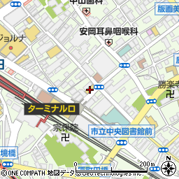 ビースタイル町田中央通り店周辺の地図