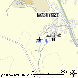 鳥取県鳥取市福部町高江140周辺の地図