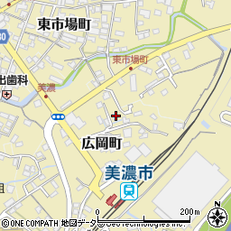 岐阜県美濃市2978周辺の地図