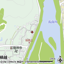 岐阜県美濃市横越706-4周辺の地図