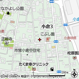 コモディータ新川崎周辺の地図