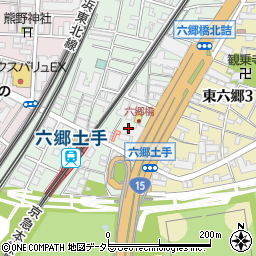 東京都大田区仲六郷4丁目31周辺の地図