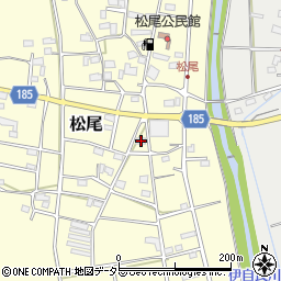 岐阜県山県市松尾158周辺の地図