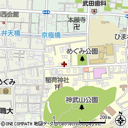 舟木内科医院周辺の地図