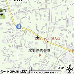 神奈川県相模原市中央区田名5966周辺の地図