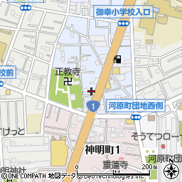 吉成ペイント工業所周辺の地図