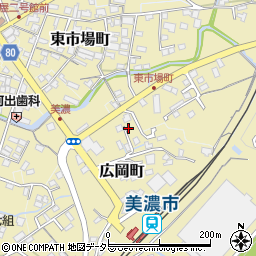 岐阜県美濃市2978-2周辺の地図