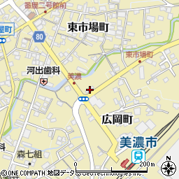 岐阜県美濃市2932-1周辺の地図