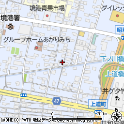 鳥取県境港市上道町2098周辺の地図