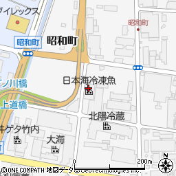 日本海冷凍魚株式会社周辺の地図