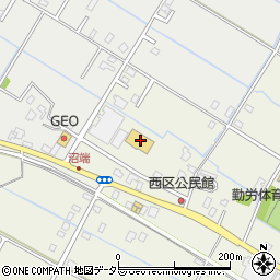 コメリハード＆グリーン九十九里店周辺の地図