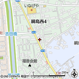 川崎信用金庫吉田橋支店周辺の地図