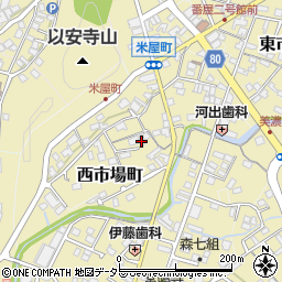岐阜県美濃市2584周辺の地図