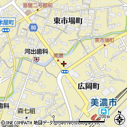岐阜県美濃市2932-5周辺の地図