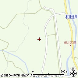 岐阜県中津川市蛭川和田232周辺の地図