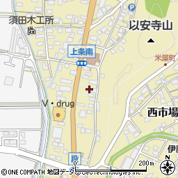 岐阜県美濃市107周辺の地図