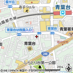 森塾青葉台校周辺の地図