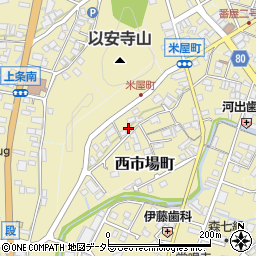 岐阜県美濃市2679周辺の地図