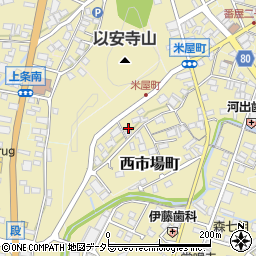 岐阜県美濃市2680周辺の地図