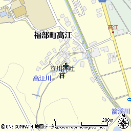 鳥取県鳥取市福部町高江120周辺の地図
