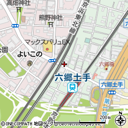 えびす丼丸　六郷店周辺の地図