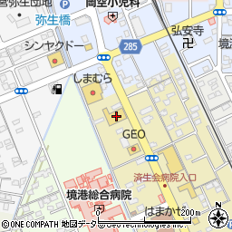 鳥取県境港市蓮池町92-1周辺の地図