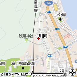 京都府宮津市川向632-3周辺の地図