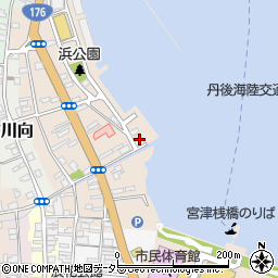 宮津訪問看護ステーション周辺の地図