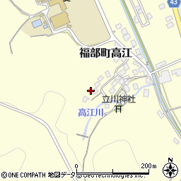鳥取県鳥取市福部町高江149周辺の地図