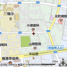 鳥取県境港市元町108周辺の地図