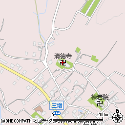 清徳寺周辺の地図