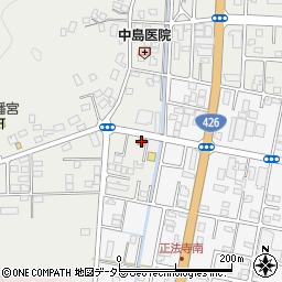 豊岡高屋郵便局周辺の地図