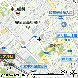 西武信用金庫町田支店周辺の地図