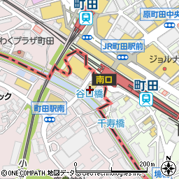 町田駅前パーキング周辺の地図