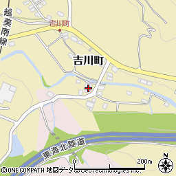 岐阜県美濃市吉川町3145周辺の地図