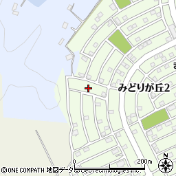 千葉県大網白里市みどりが丘2丁目19周辺の地図