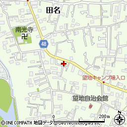 ローソンストア１００相模原田名望地店周辺の地図