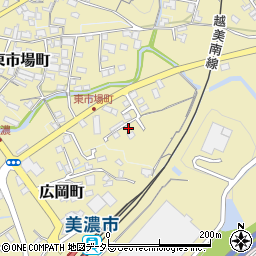 岐阜県美濃市東市場町2998-10周辺の地図