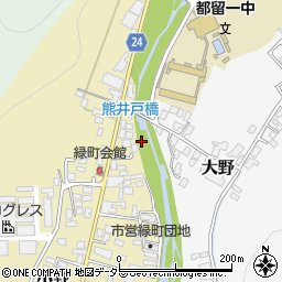 熊井戸橋周辺の地図
