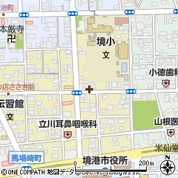 鳥取県境港市湊町14-2周辺の地図