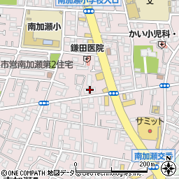 プランヴェール新川崎周辺の地図
