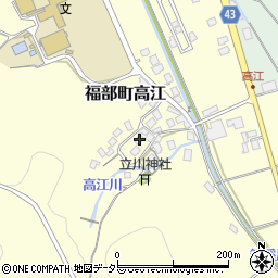 鳥取県鳥取市福部町高江136周辺の地図