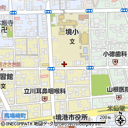 鳥取県境港市湊町14周辺の地図