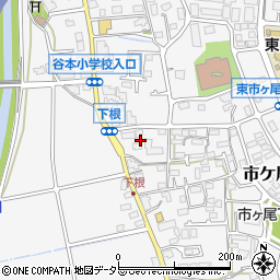 神奈川県横浜市青葉区市ケ尾町434周辺の地図