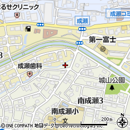 東京都町田市南成瀬2丁目30-10周辺の地図