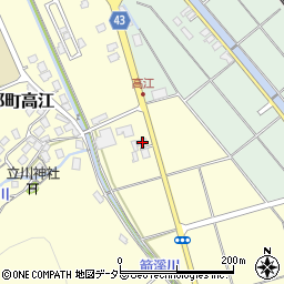 鳥取県鳥取市福部町高江41-5周辺の地図