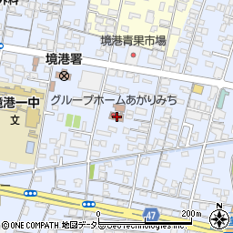 鳥取県境港市上道町2087-2周辺の地図